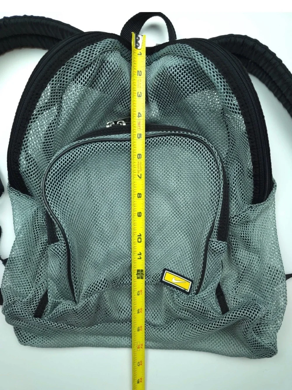Vintage Y2K Nike Grey Mesh Backpack